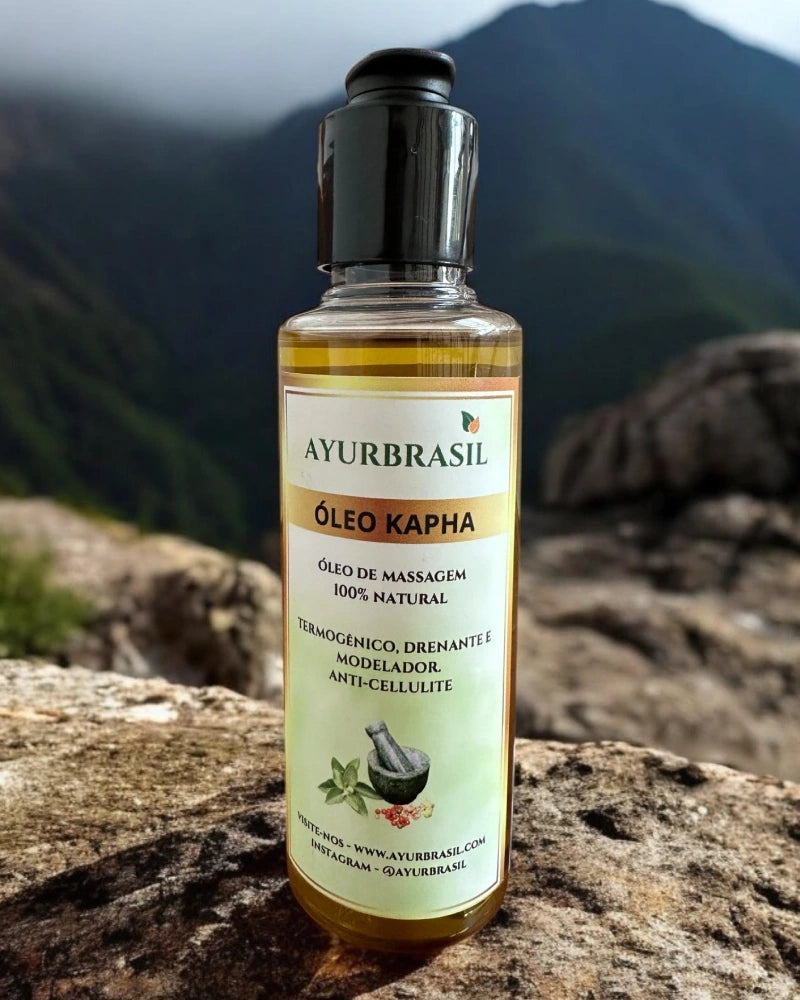 Óleo de Massagem Kapha 140ml – Equilíbrio, Energia e Bem-Estar - Ayur Brasil