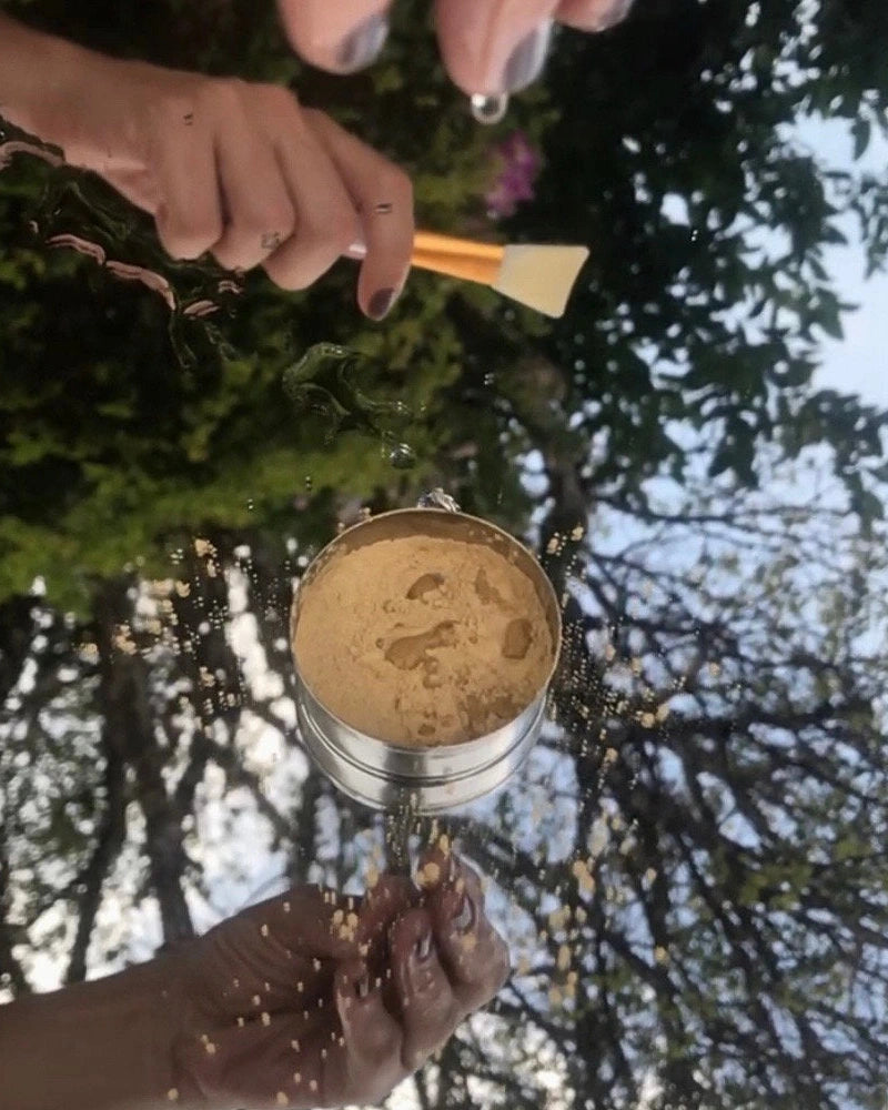 Máscara Facial de Neem - Solução para Peles Oleosas e Acneicas - Ayur Brasil