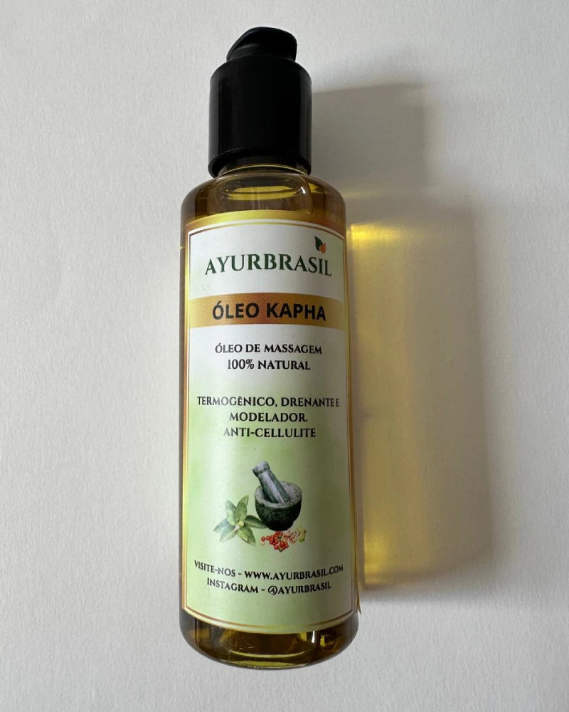 Óleo de Massagem Kapha 140ml – Equilíbrio, Energia e Bem-Estar - Ayur Brasil