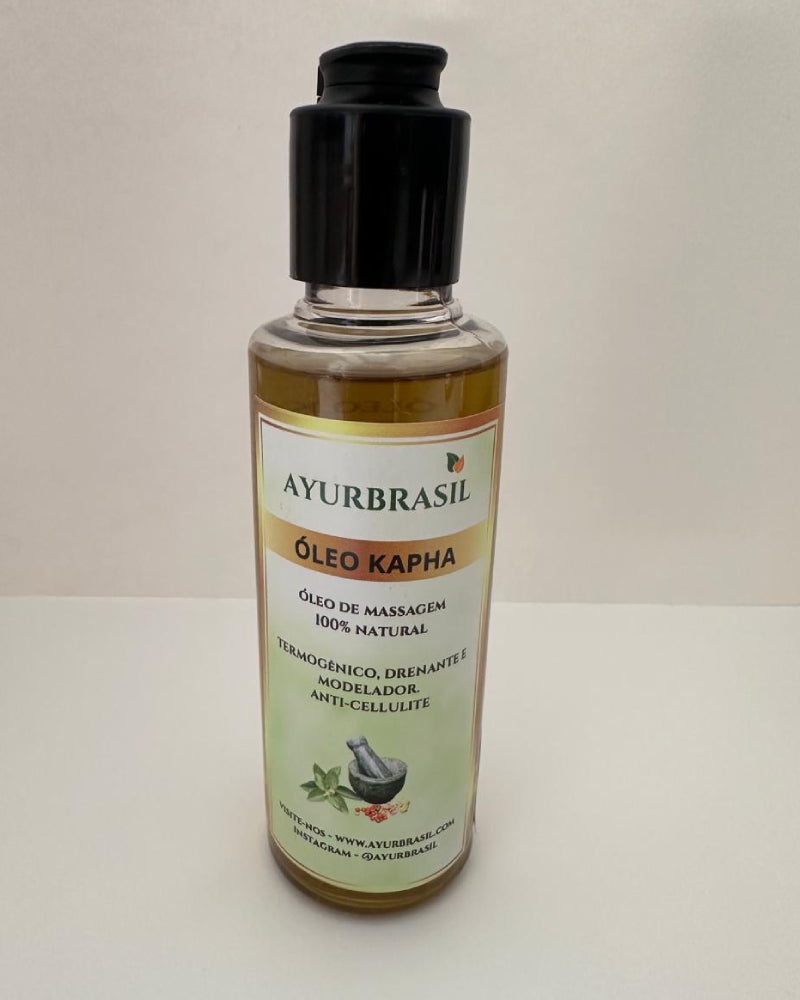 Óleo de Massagem Kapha 140ml – Equilíbrio, Energia e Bem-Estar - Ayur Brasil