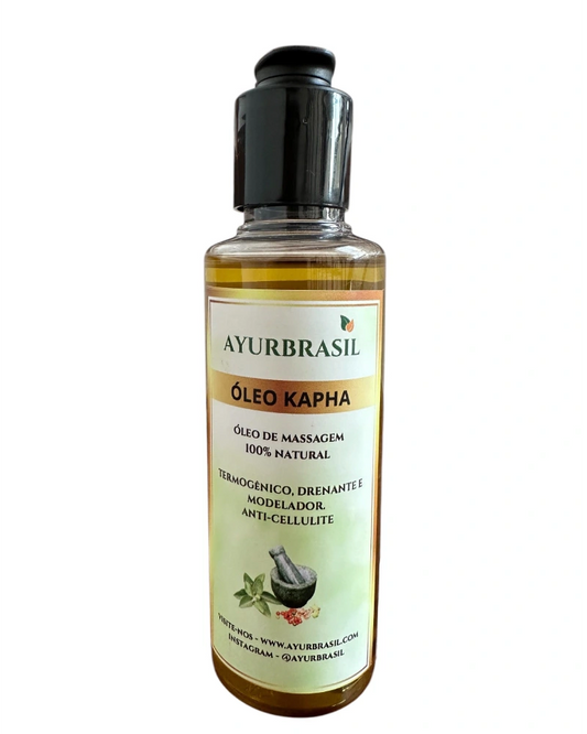 Óleo de Massagem Kapha 140ml – Equilíbrio, Energia e Bem-Estar - Ayur Brasil