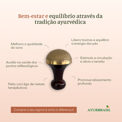 Massageador de Pés Kansa Vatki - Relaxamento e Saúde dos Pés