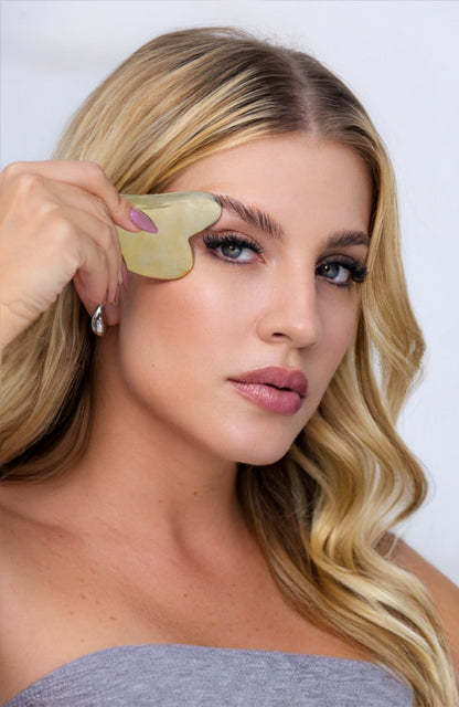 Kit 4 Peças AyurKansa - Kansa Vara Kansa Kanghi Kansa Gua-sha Kansa Vatki