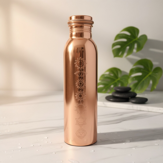 Garrafa de Cobre Puro AyurBrasil – 900ml