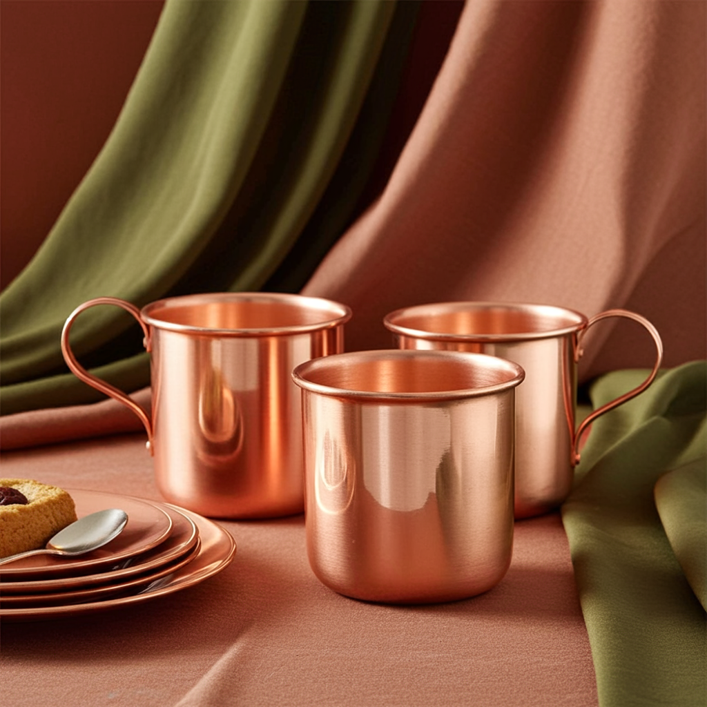 Caneca de Cobre Puro: 300ml | AyurBrasil