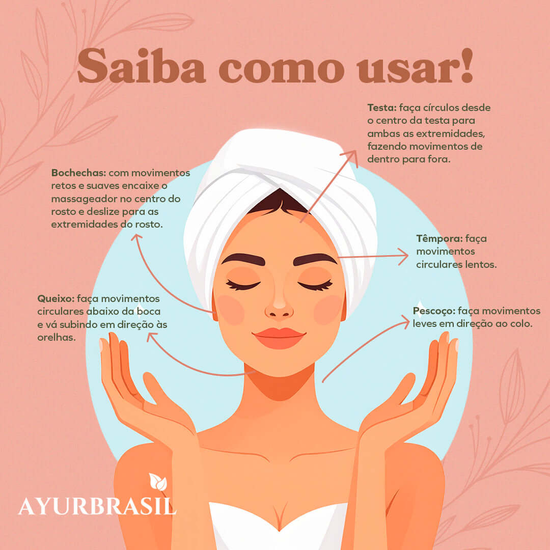 procedimento não invasiva da beleza indiana e ayurvédica