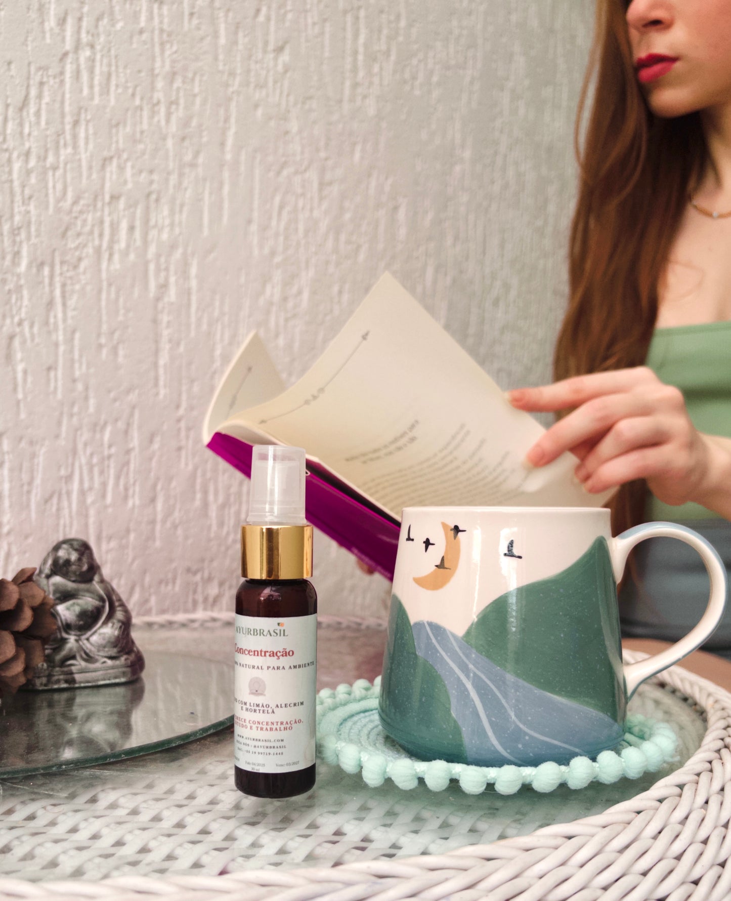 Spray Natural – Concentração | Foco, Clareza Mental e Presença