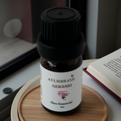 Óleo Essencial de Gerânio 100% Puro - 5 ml