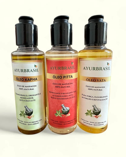 Óleo de Massagem Kapha 140ml – Equilíbrio, Energia e Bem-Estar