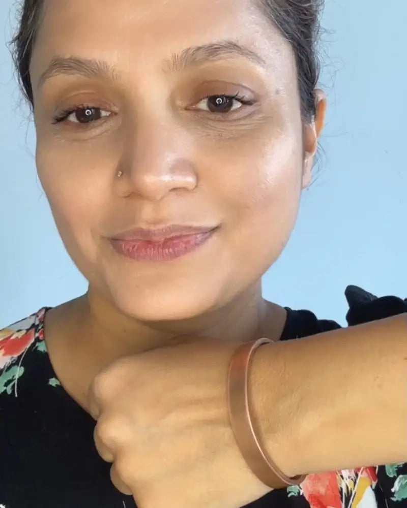 Pulseira de cobre de verdade