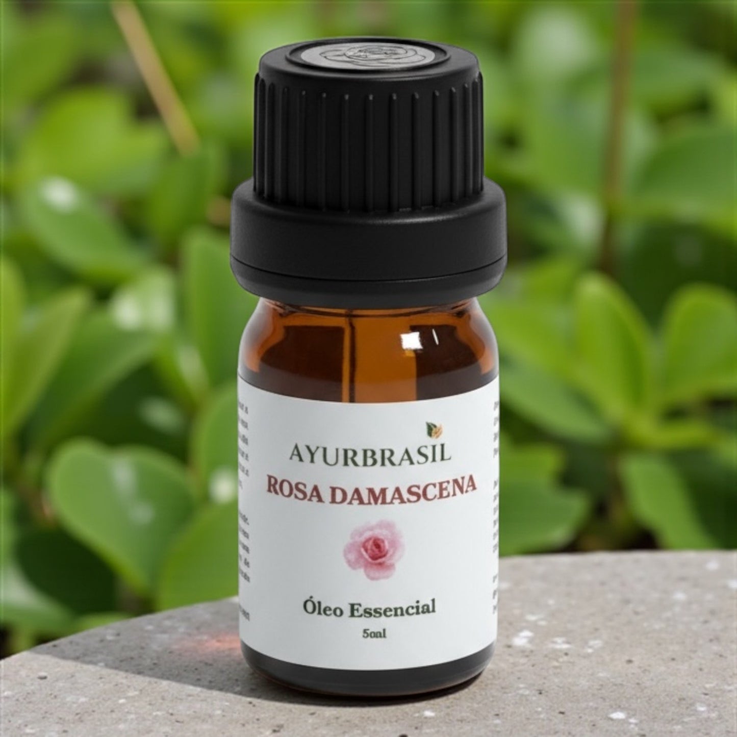 Óleo Essencial de Rosa Damascena 100% Puro –5 ml